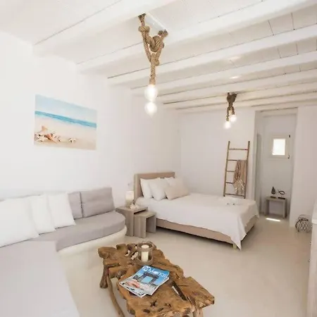Romantic Mykonian Oasis With Jacuzzi & Sea View *