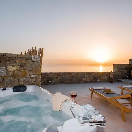 Romantic Mykonian Oasis With Jacuzzi & Sea View Appartement *